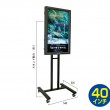 DPS-40BT　デジタルポスター スタンドタイプBT 40型