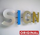 CSUS　ステンレス切文字