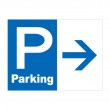 APSC-014 P Parking_5 (アルミパネル看板)