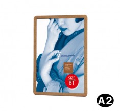 屋内外パックシート仕様選択可能　A2型ポスターグリップ　PG-32RW-A2