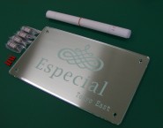 ONP-006　２層パネルタイプオリジナル表札　株式会社管理バンク様